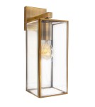 Kinkiety loftowe - industrialne - Luces Exclusivas SALTA Ścienna 1xE27 LED antyczny mosiądz LE41777 - product 1