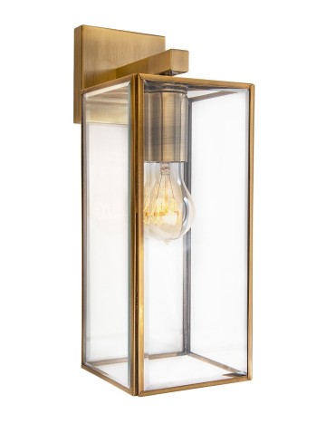 Luces Exclusivas SALTA Ścienna 1xE27 LED antyczny mosiądz LE41777