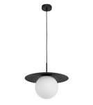 Lampy wiszące - Luces Exclusivas SALTO Wisząca 1xE27 LED czarny mat LE41781 - product 1