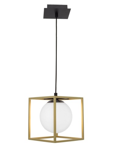 Luces Exclusivas PLATA Wisząca 1xE14 LED mosiądz LE41786