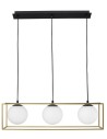 Luces Exclusivas PLATA Wisząca 3xE14 LED mosiądz LE41788