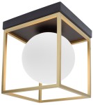 Lampy sufitowe nowoczesne - Luces Exclusivas PLATA Sufitowa 1xE14 LED mosiądz LE41789 - product 1