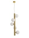 Luces Exclusivas TIGRE Wisząca 5xG9 LED biały/antyczny mosiądz LE41792