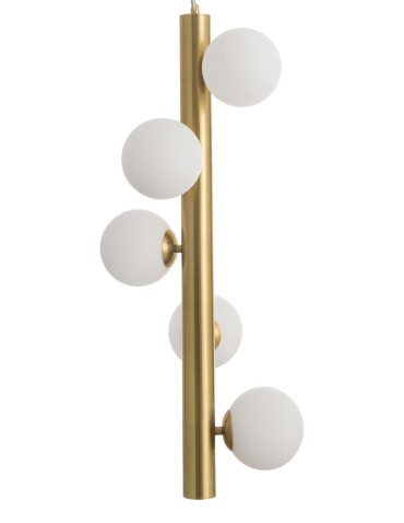 Luces Exclusivas TIGRE Wisząca 5xG9 LED biały/antyczny mosiądz LE41792 - produkt 2