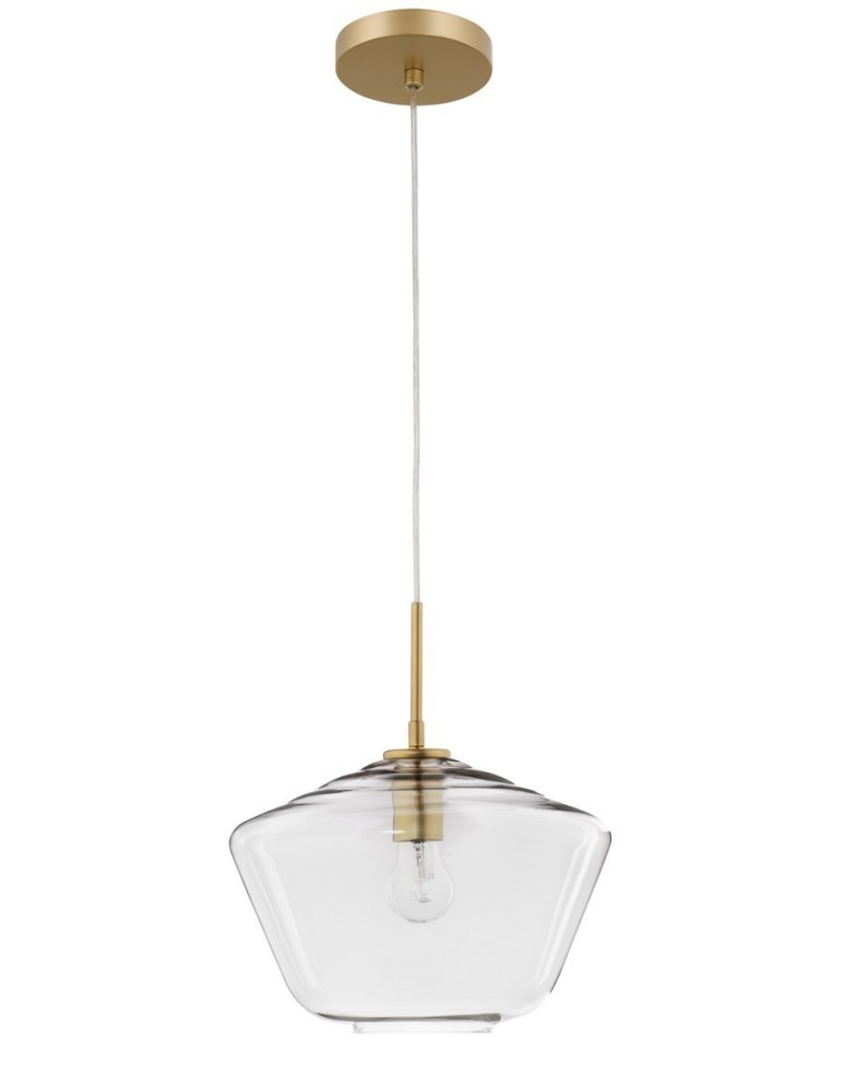 Lampy wiszące - Luces Exclusivas TULUA Wisząca 1xE27 LED złoty/transparentny LE41794 - produkt kolory-swiatla.pl 1