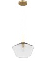 Luces Exclusivas TULUA Wisząca 1xE27 LED złoty/transparentny LE41794