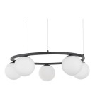 Lampy wiszące LED - Luces Exclusivas UBEDA Wisząca LED 40W 2580lm 3200K czarny/biały LE41805 - product 2