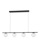 Lampy wiszące LED - Luces Exclusivas UBEDA Wisząca LED 32W 2060lm 3200K czarny/biały LE41806 - product 1
