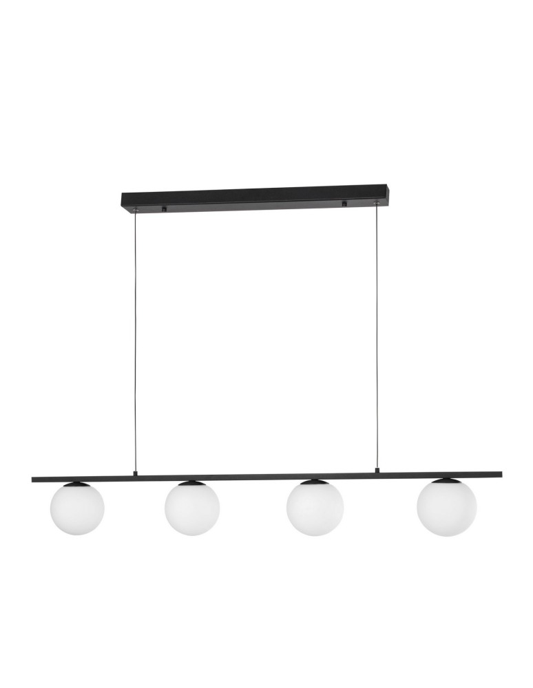 Lampy wiszące LED - Luces Exclusivas UBEDA Wisząca LED 32W 2060lm 3200K czarny/biały LE41806 - produkt kolory-swiatla.pl 1