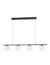 Luces Exclusivas UBEDA Wisząca LED 32W 2060lm 3200K czarny/biały LE41806