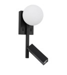 Kinkiety do czytania - Luces Exclusivas UBEDA Ścienna LED 8W 200 + 450lm 3200K czarny/biały LE41807 - product 1