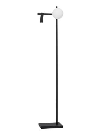 Luces Exclusivas UBEDA Podłogowa LED 9W 200 + 450lm 3200K czarny/biały LE41809
