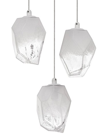 Luces Exclusivas VIGIA Wisząca 3xG9 LED transparentny/biały LE41822 - product 2