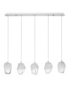 Luces Exclusivas VIGIA Wisząca 5xG9 LED transparentny/biały LE41824