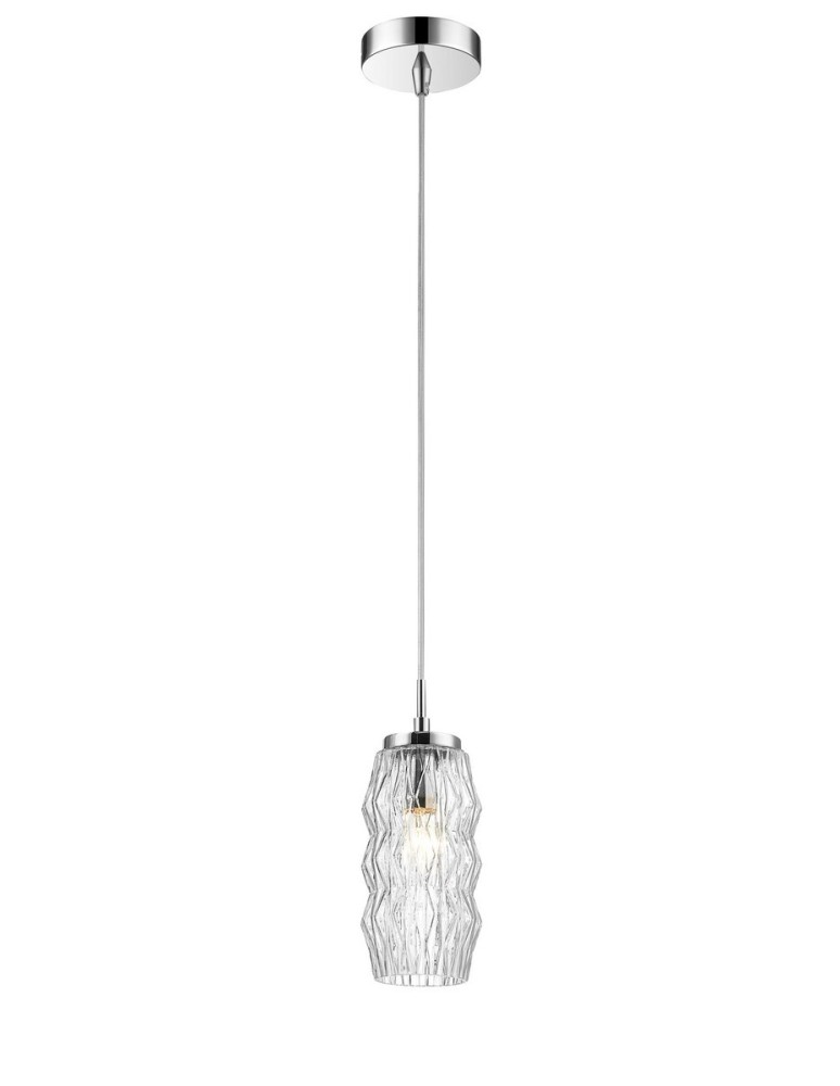 Lampy wiszące - Luces Exclusivas VILLA Wisząca 1xE14 LED transparentny LE41825 - produkt kolory-swiatla.pl 1