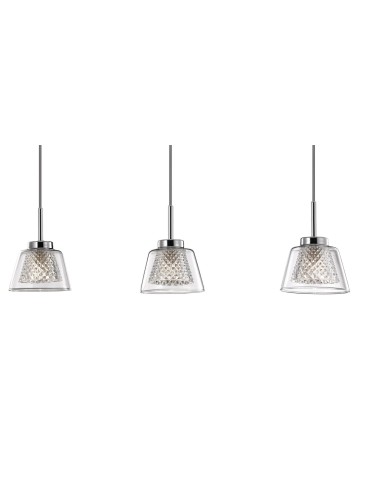 Luces Exclusivas YOPAL Wisząca 3xG9 LED transparentny LE41832 - produkt 2