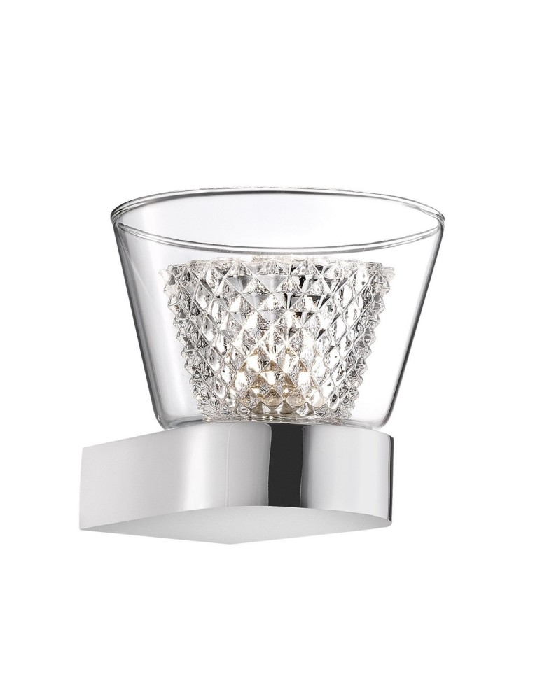 Kinkiety - Luces Exclusivas YOPAL Ścienna 1xG9 LED transparentny LE41836 - produkt kolory-swiatla.pl 1