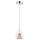 Lampy wiszące - Luces Exclusivas YUMBO Wisząca 1xG9 LED miedziany LE41838 - produkt 1