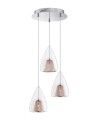 Luces Exclusivas YUMBO Wisząca 3xG9 LED miedziany LE41839