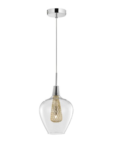 Luces Exclusivas ZARZA Wisząca 1xG9 LED Złoty LE41844