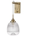Luces Exclusivas AHIGAL Ścienna 1xE14 LED satynowe złoto LE41849