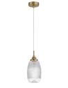 Luces Exclusivas AHIGAL Wisząca 1xE14 LED satynowe złoto LE41850