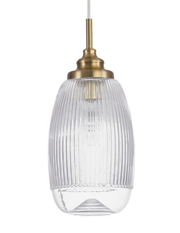 Luces Exclusivas AHIGAL Wisząca 1xE14 LED satynowe złoto LE41850 - produkt 2