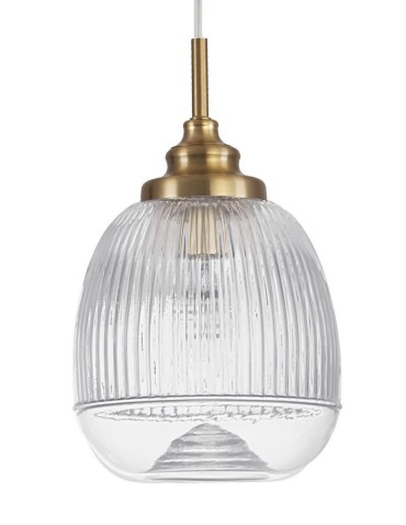 Luces Exclusivas AHIGAL Wisząca 1xE14 LED satynowe złoto LE41851 - produkt 2