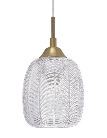 Luces Exclusivas ALCALA Wisząca 1xE27 LED satynowe złoto LE41854 - produkt 2
