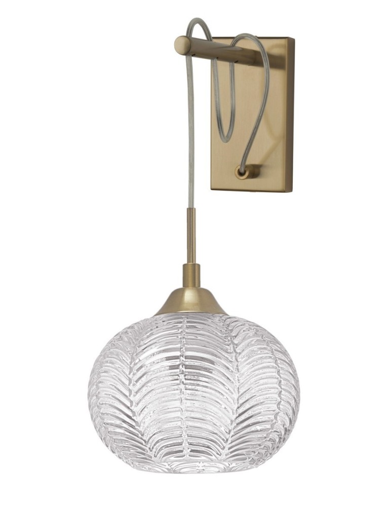 Kinkiety - Luces Exclusivas ALCALA Ścienna 1xE27 LED satynowe złoto LE41856 - produkt kolory-swiatla.pl 1