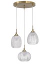 Luces Exclusivas ALCALA Wisząca 3xE27 LED satynowe złoto LE41857
