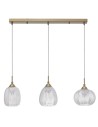 Luces Exclusivas ALCALA Wisząca 3xE27 LED satynowe złoto LE41858