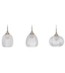 Lampy wiszące na listwie - Luces Exclusivas ALCALA Wisząca 3xE27 LED satynowe złoto LE41858 - product 2