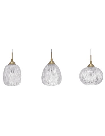 Luces Exclusivas ALCALA Wisząca 3xE27 LED satynowe złoto LE41858 - produkt 2