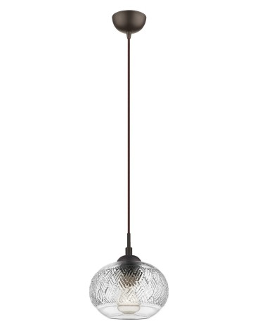 Luces Exclusivas ARAUCA Wisząca 1xE14 LED transparentny LE41869