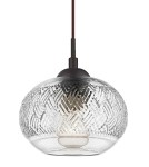 Lampy wiszące - Luces Exclusivas ARAUCA Wisząca 1xE14 LED transparentny LE41869 - product 2