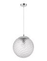Luces Exclusivas ARENAS Wisząca 1xE27 LED chromowany/transparentny LE41874