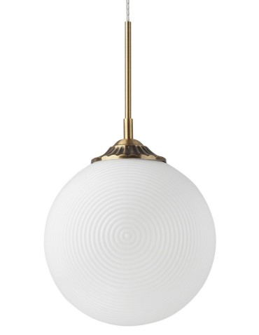Luces Exclusivas ARJONA Wisząca 1xE27 LED biały/mosiądz LE41876 - product 2