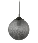 Lampy wiszące - Luces Exclusivas ARJONA Wisząca 1xE27 LED szary dymiony/czarny LE41877 - product 2