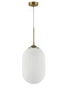 Luces Exclusivas ARJONA Wisząca 1xE27 LED biały/mosiądz LE41881