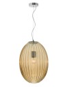 Luces Exclusivas AYAPEL Wisząca 1xE27 LED szampański/chrom LE41888