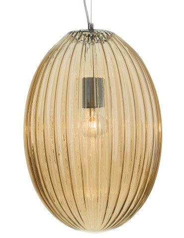 Luces Exclusivas AYAPEL Wisząca 1xE27 LED szampański/chrom LE41888 - produkt 2