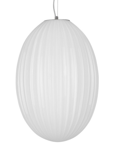 Luces Exclusivas AYAPEL Wisząca 1xE27 LED biały/chrom LE41889 - product 2