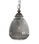 Lampy wiszące - Luces Exclusivas BOGOTA Wisząca 1xE27 LED szary LE41901 - product 2