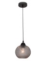 Luces Exclusivas BUENOS Wisząca 1xE27 LED szary/czarny LE41915