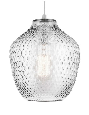 Luces Exclusivas CALAMA Wisząca 1xE27 LED transparentny/chrom LE41923 - produkt 2