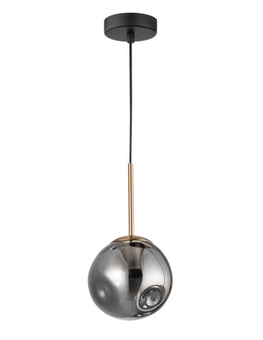 Luces Exclusivas CALERA Wisząca 1xE27 LED złoty/chrom LE41930