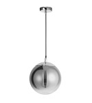 Lampy wiszące - Luces Exclusivas CALETA Wisząca 1xE27 LED dymiony/chromowany LE41932 - produkt 1