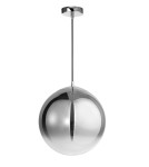 Lampy wiszące - Luces Exclusivas CALETA Wisząca 1xE27 LED dymiony/chromowany LE41933 - product 1