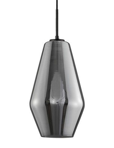 Luces Exclusivas CANETE Wisząca 1xE27 LED czarny/chrom LE41938 - produkt 2